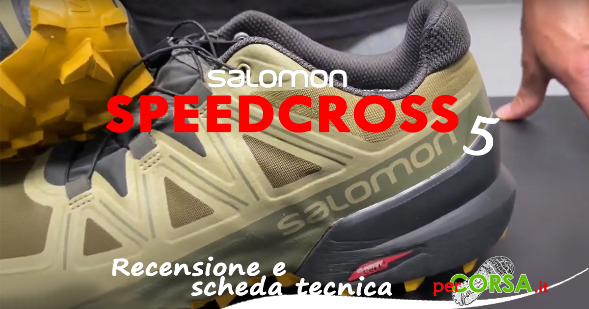 Salomon Speedcross 5 recensione prezzo